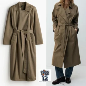 Áo Khoác Trenchcoat Độn Vai Cho Phong Cách Cổ Điển Và Hiện Đại